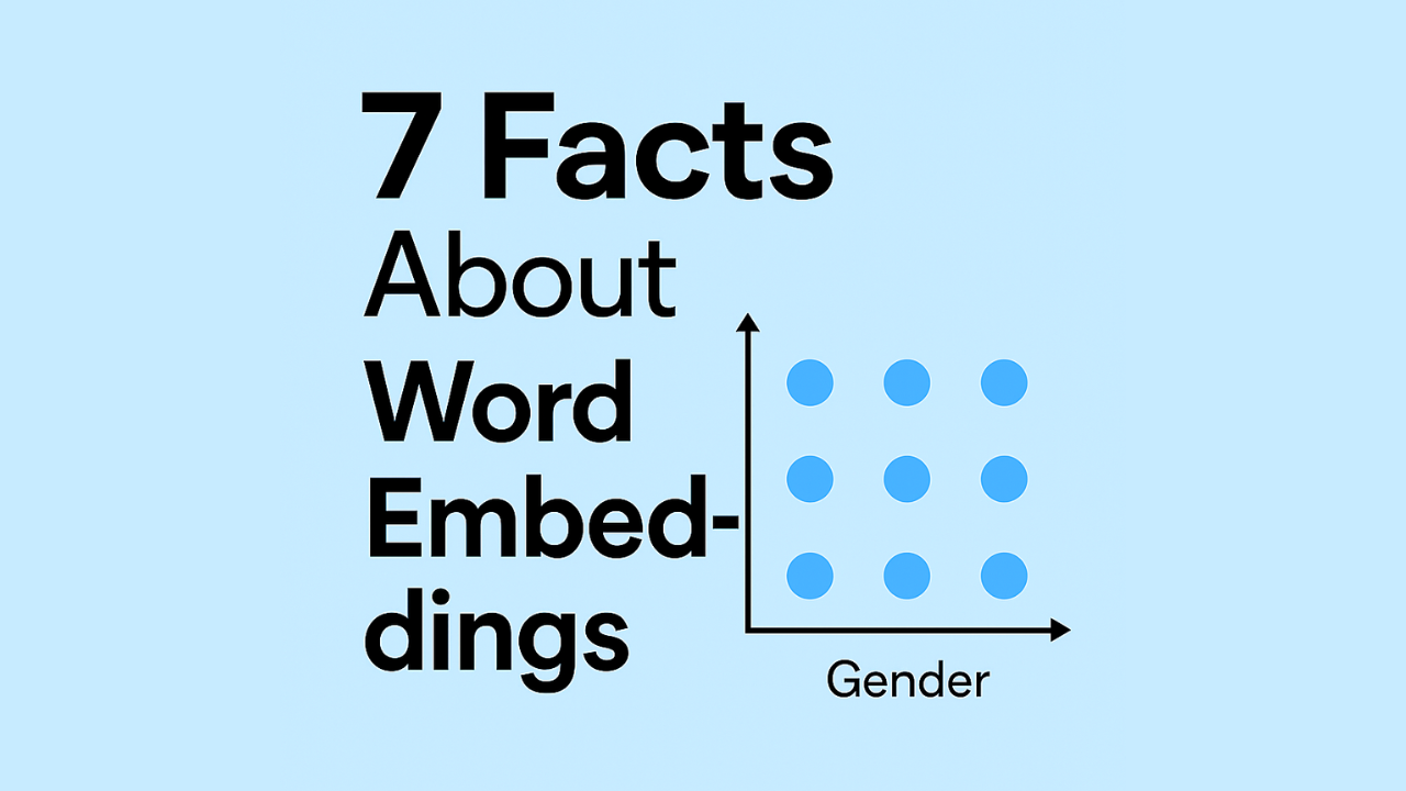 7 Facts About Word Embeddings